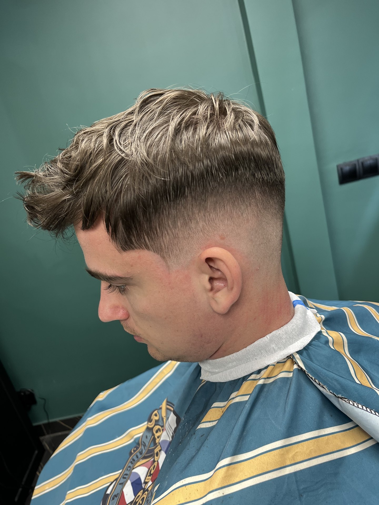 Trwała męska wykonana w BarberShop 18 Warszawa